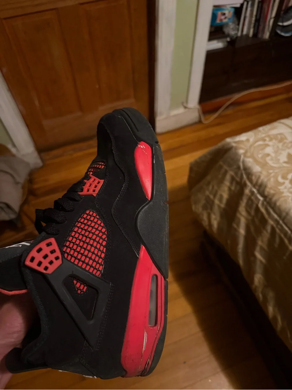 Jordan 4 Thunder size 11 worn with box